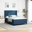 Led Box Spring Bed Met Matras Stof