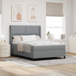 Led Box Spring Bed Met Matras Stof
