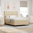 Led Box Spring Bed Met Matras Stof