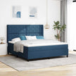 Led Box Spring Bed Met Matras Stof