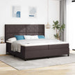 Led Box Spring Bed Met Matras Stof