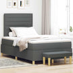 Boxspring Bed Met Hoofdeinde 190 X 140 Cm Stof