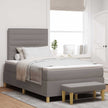 Boxspring Bed Met Hoofdeinde 190 X 140 Cm Stof