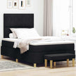 Boxspring Bed Met Hoofdeinde 190 X 140 Cm Stof