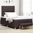 Boxspring Bed Met Hoofdeinde 190 X 140 Cm Stof