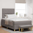 Boxspring Bed Met Hoofdeinde 190 X 140 Cm Stof