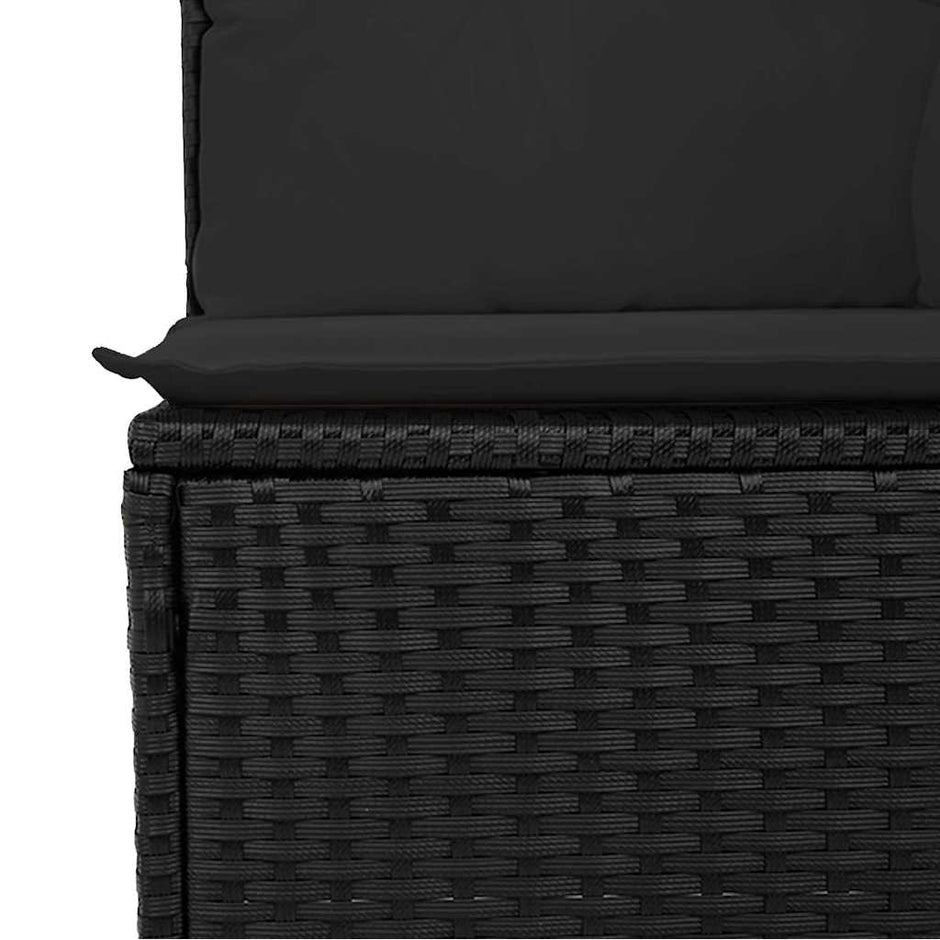 Tuinbank Set 9 St Poly Rattan