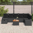 Tuinbank Set 9 St Poly Rattan