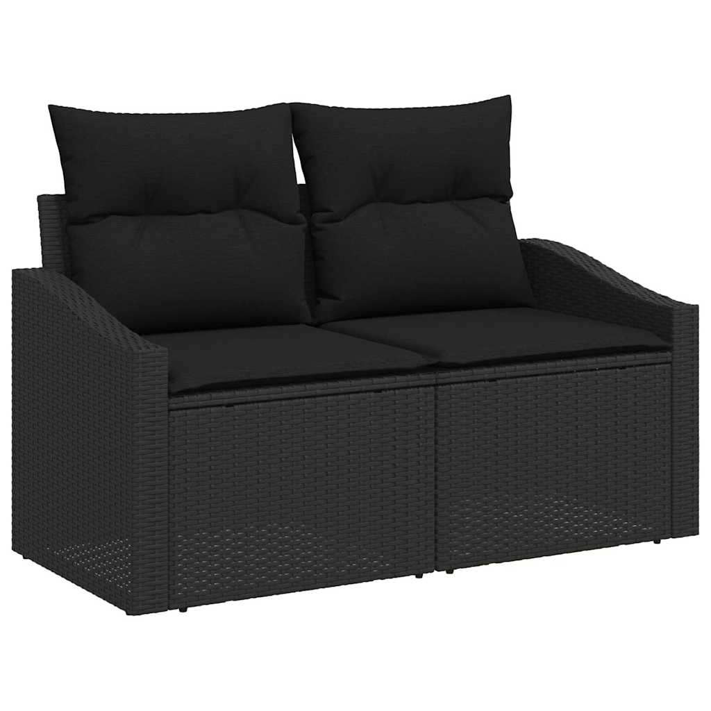 Tuinbank Set 9 St Poly Rattan