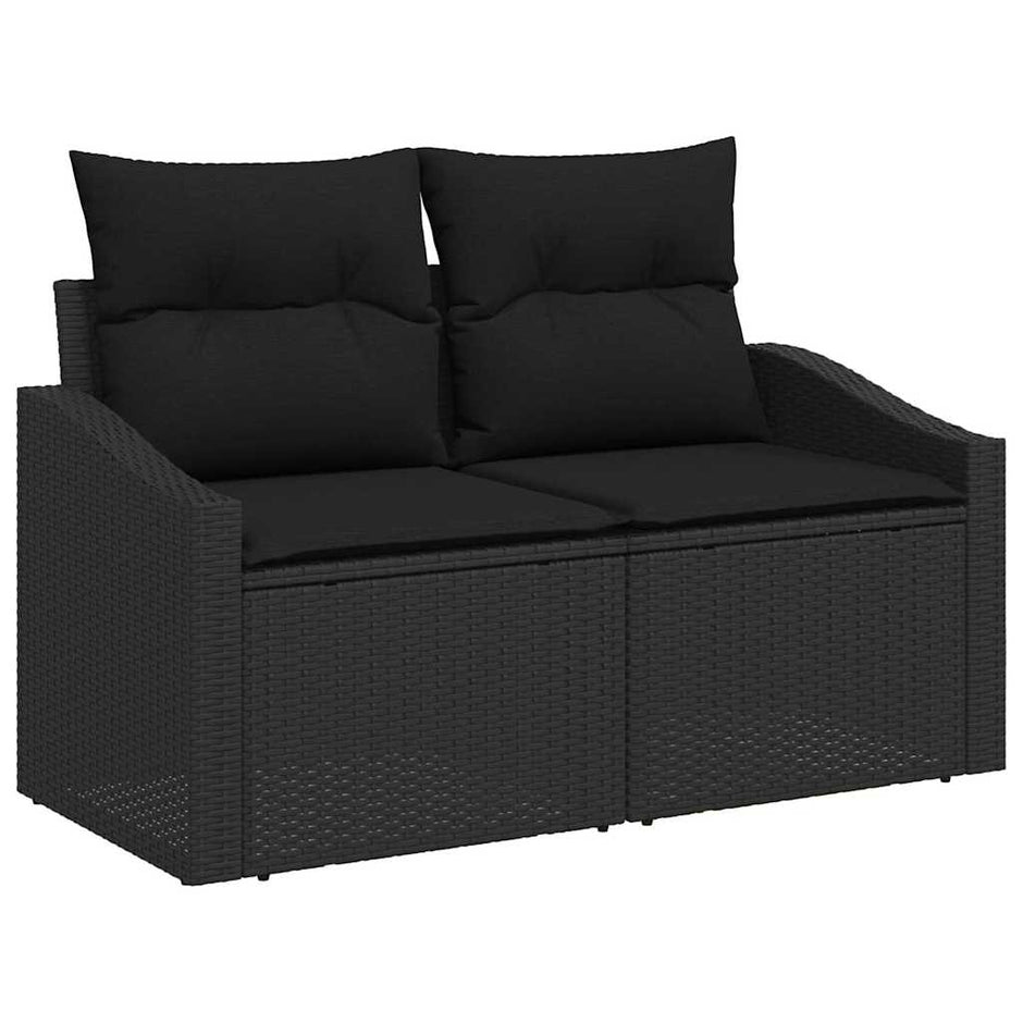 Tuinbank Set 9 St Poly Rattan