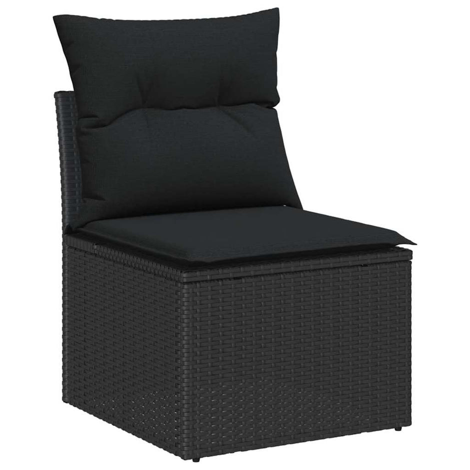 Tuinbank Set 9 St Poly Rattan