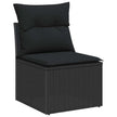 Tuinbank Set 9 St Poly Rattan