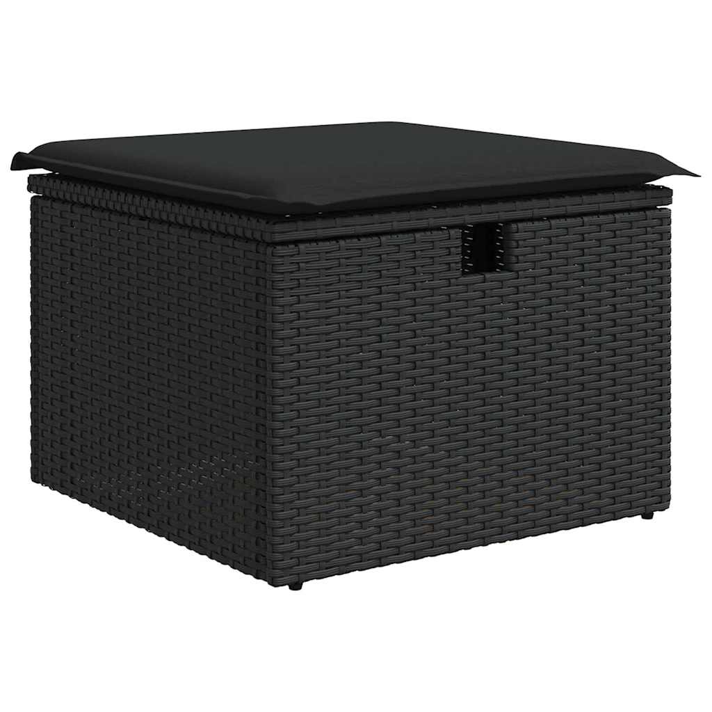 Tuinbank Set 9 St Poly Rattan