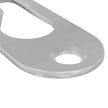 Sleutelgat Hanger 2 St Zilver 45 X 16 X 3.5 Mm Ijzer