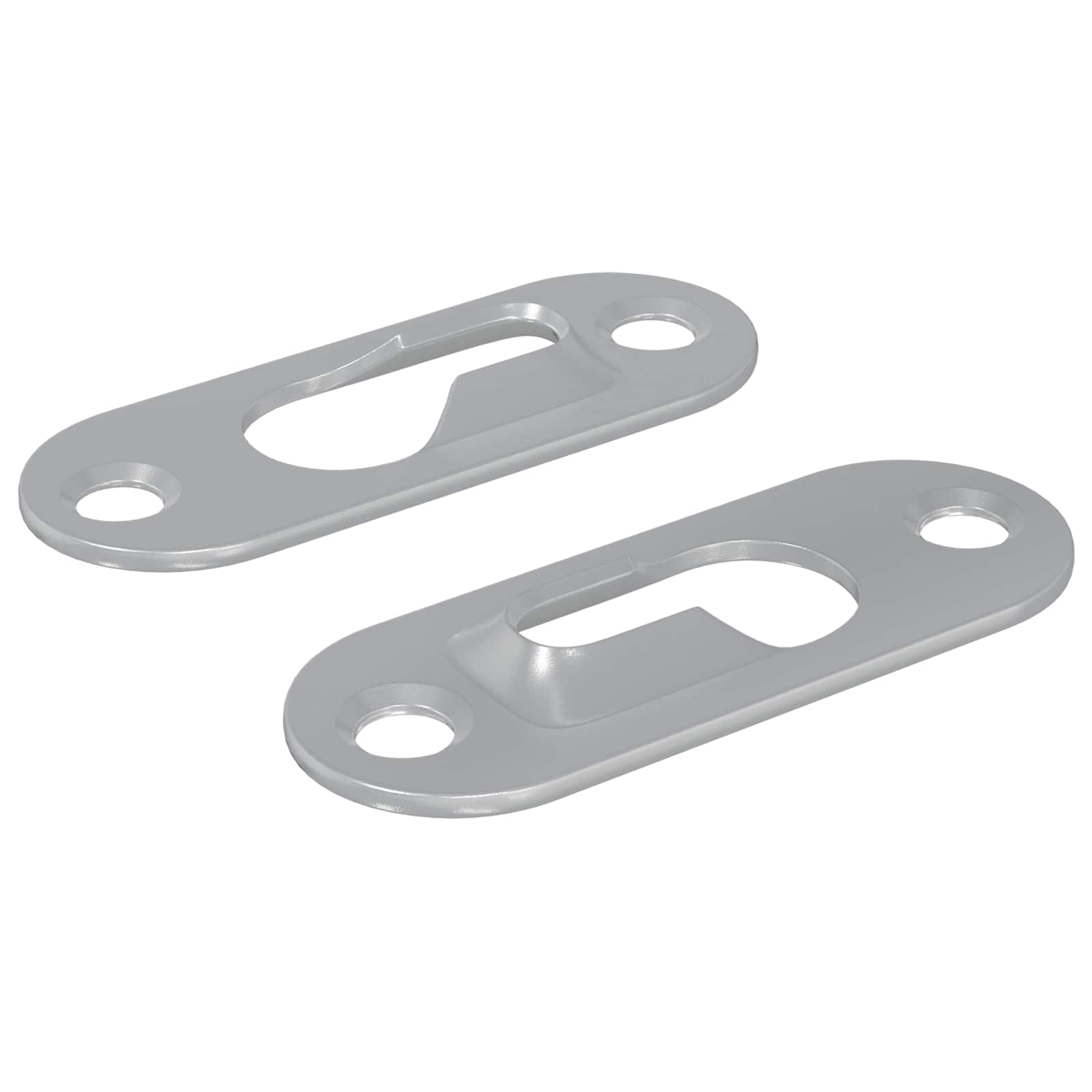 Sleutelgat Hanger 2 St Zilver 45 X 16 X 3.5 Mm Ijzer