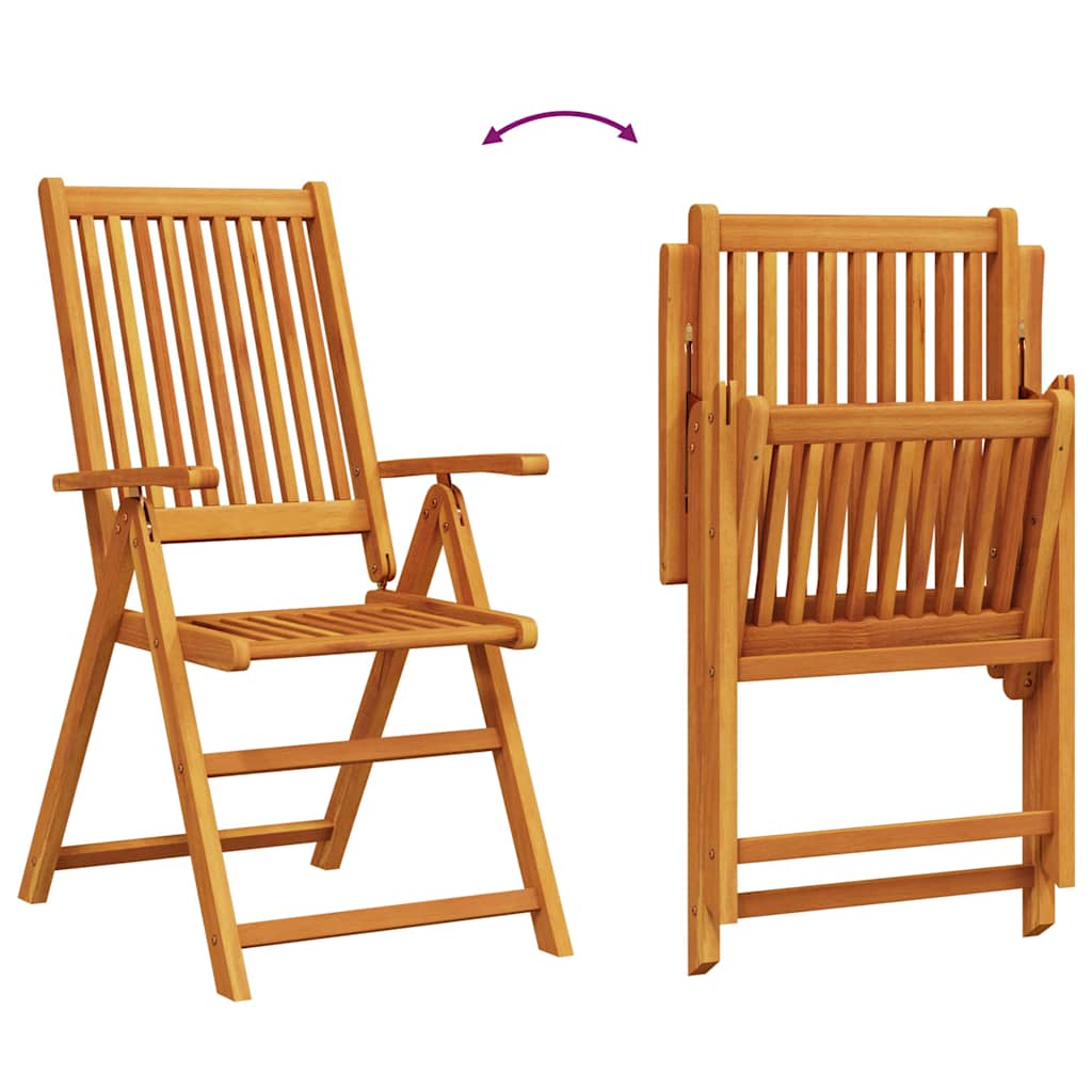 Tuin Eettafel Set 5 St Bruin Massief Acacia Hout