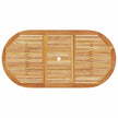 Tuin Eettafel Set 5 St Bruin Massief Acacia Hout