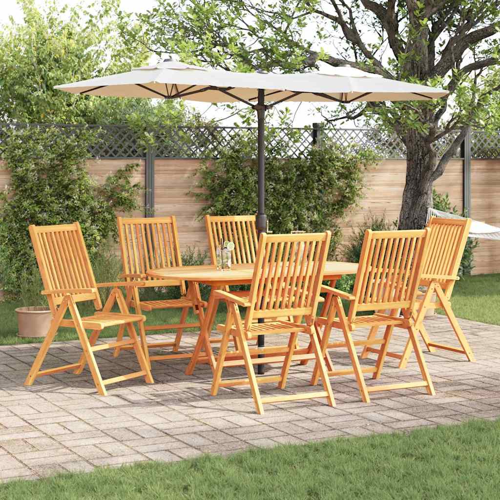 Tuin Eettafel Set 5 St Bruin Massief Acacia Hout