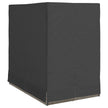Dubbele Ligstoel Grijs Poly Rattan