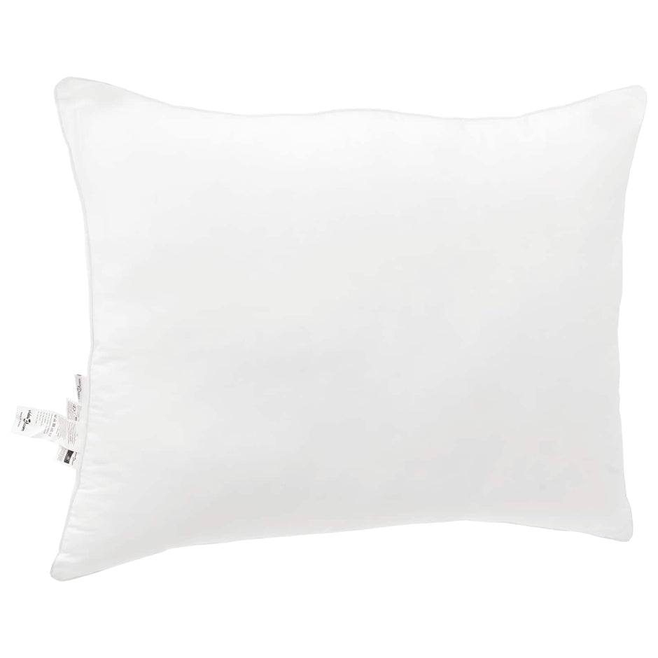 Deken Set Met Kussen 2 St Wit Microvezel