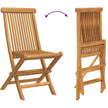 Tuin Eettafel Set 5 St Bruin Massief Teakhout