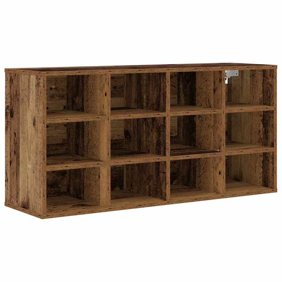Schoenenkast Bewerkt Hout