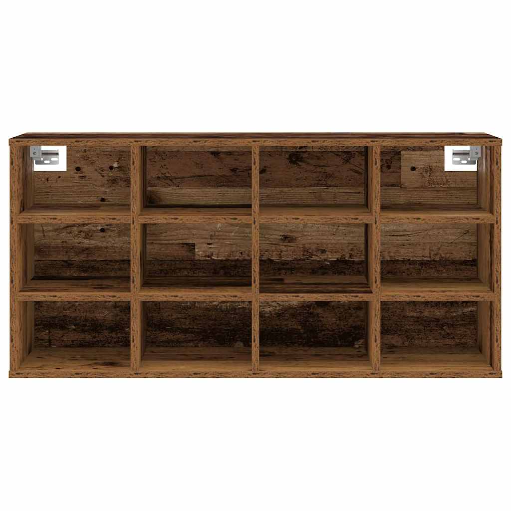 Schoenenkast Bewerkt Hout