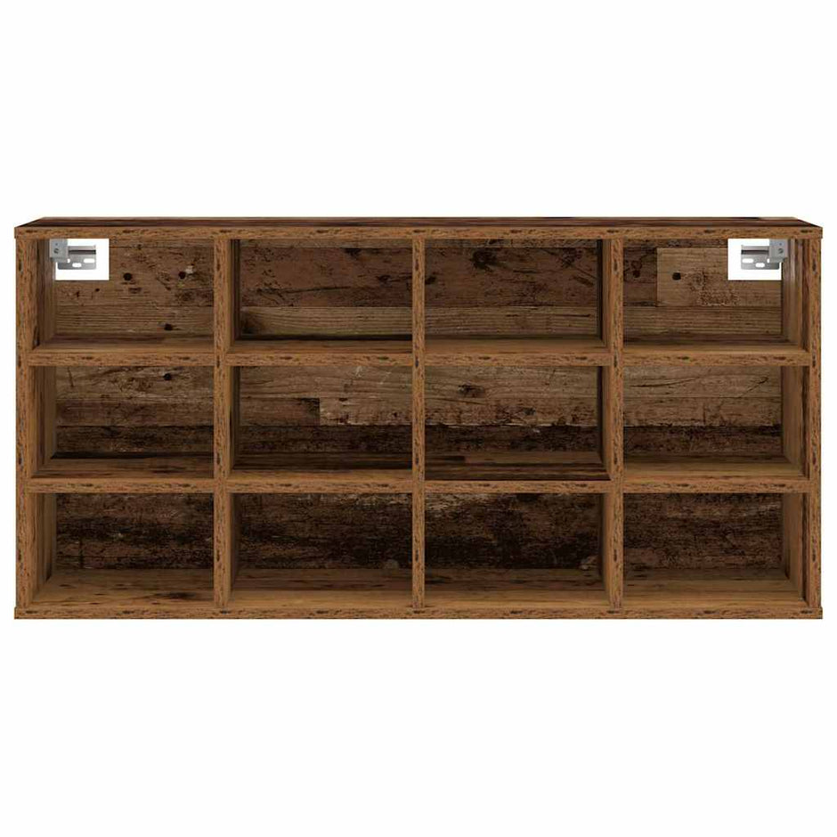 Schoenenkast Bewerkt Hout