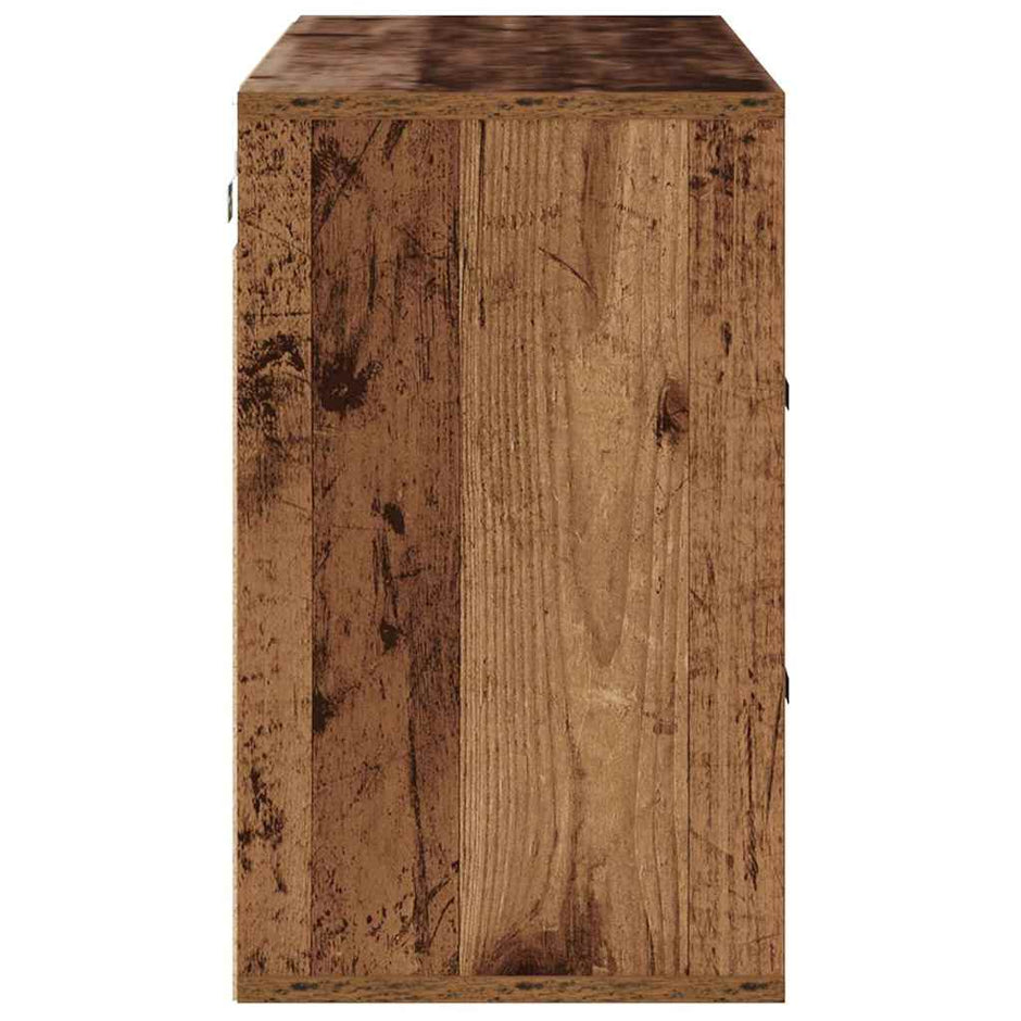 Schoenenkast Bewerkt Hout