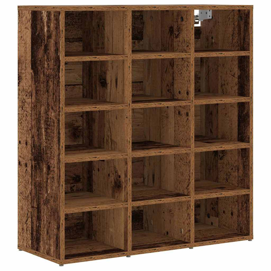 Schoenenkast Bewerkt Hout
