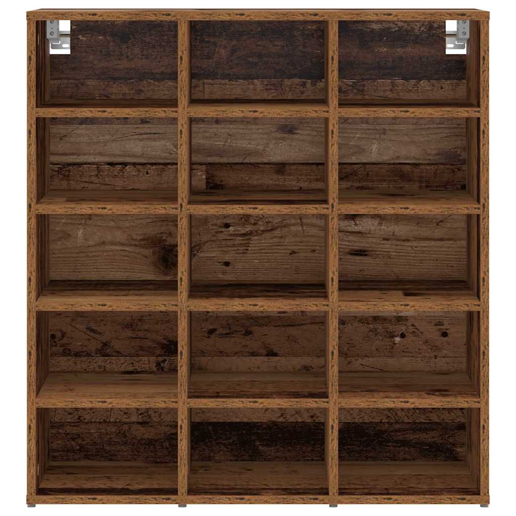 Schoenenkast Bewerkt Hout