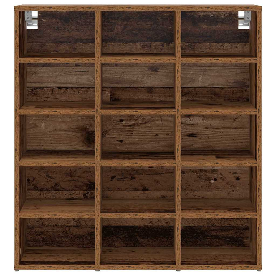 Schoenenkast Bewerkt Hout