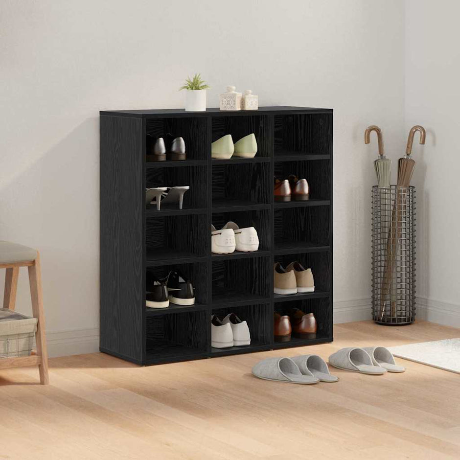 Schoenenkast Bewerkt Hout