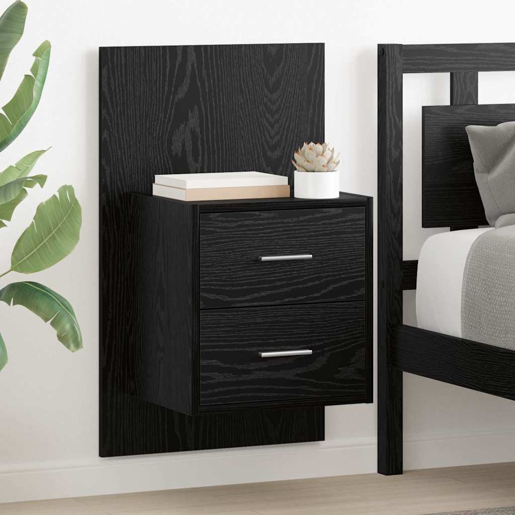 Wandkastje Voor Bed 2 St 48,5 X 32,5 X 80 Cm