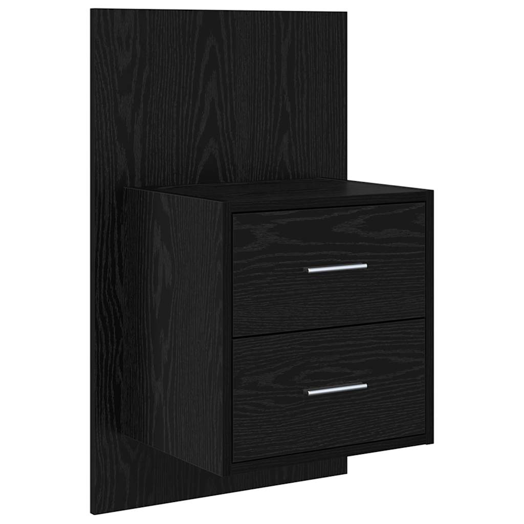 Wandkastje Voor Bed 2 St 48,5 X 32,5 X 80 Cm