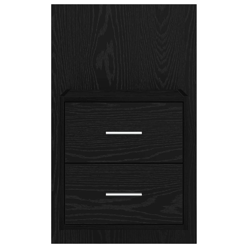 Wandkastje Voor Bed 2 St 48,5 X 32,5 X 80 Cm