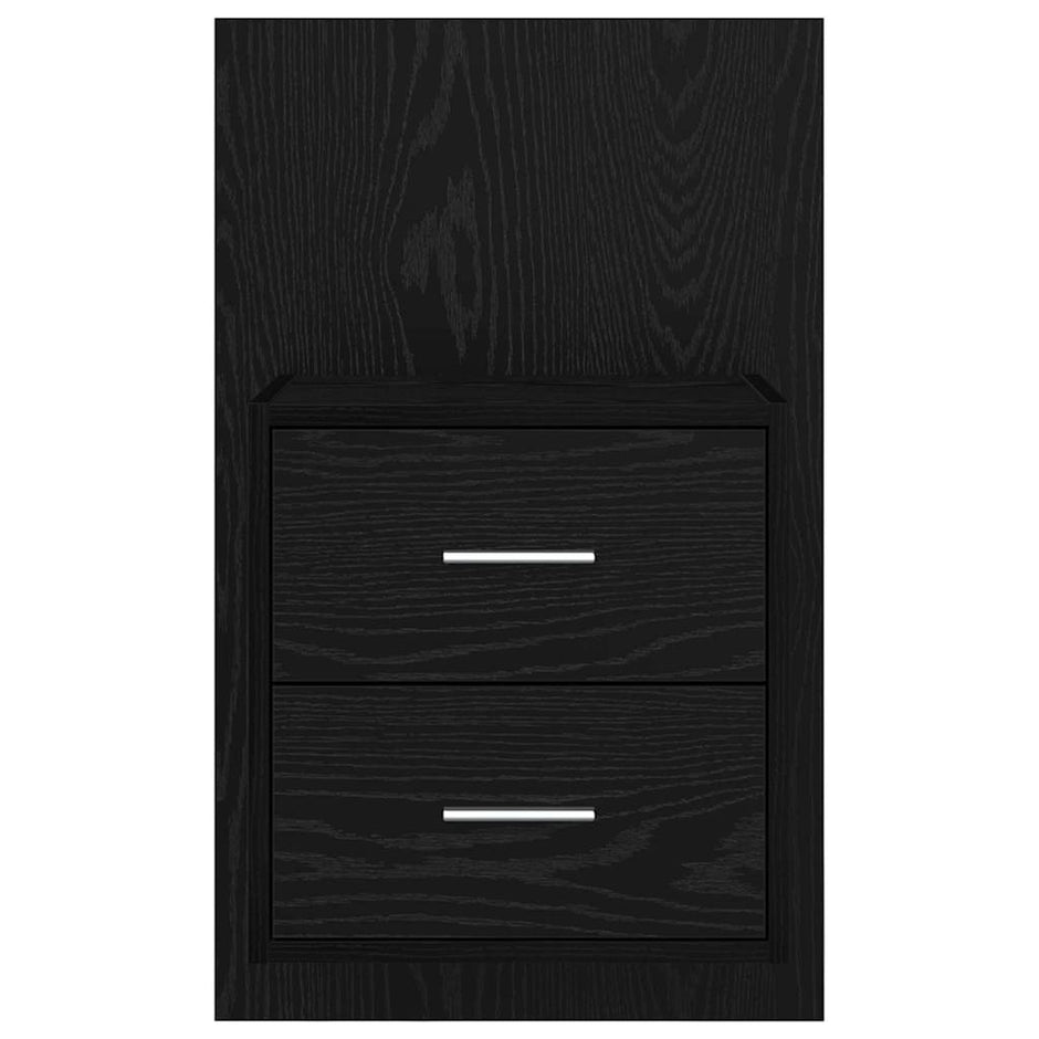Wandkastje Voor Bed 2 St 48,5 X 32,5 X 80 Cm