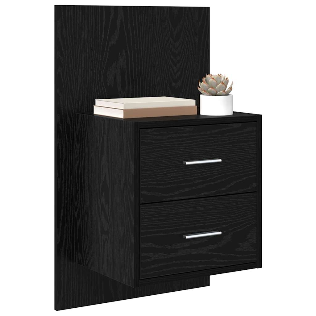 Wandkastje Voor Bed 2 St 48,5 X 32,5 X 80 Cm