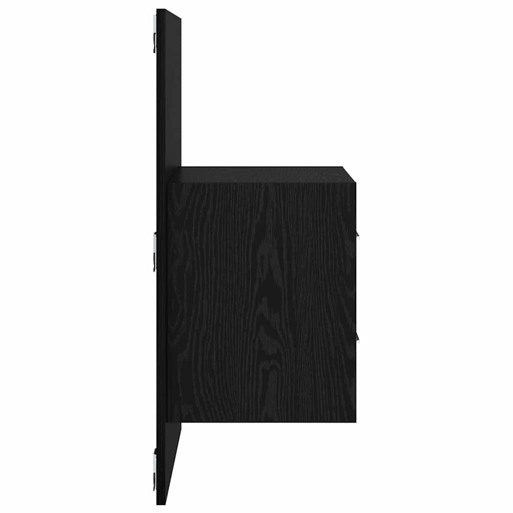 Wandkastje Voor Bed 2 St 48,5 X 32,5 X 80 Cm