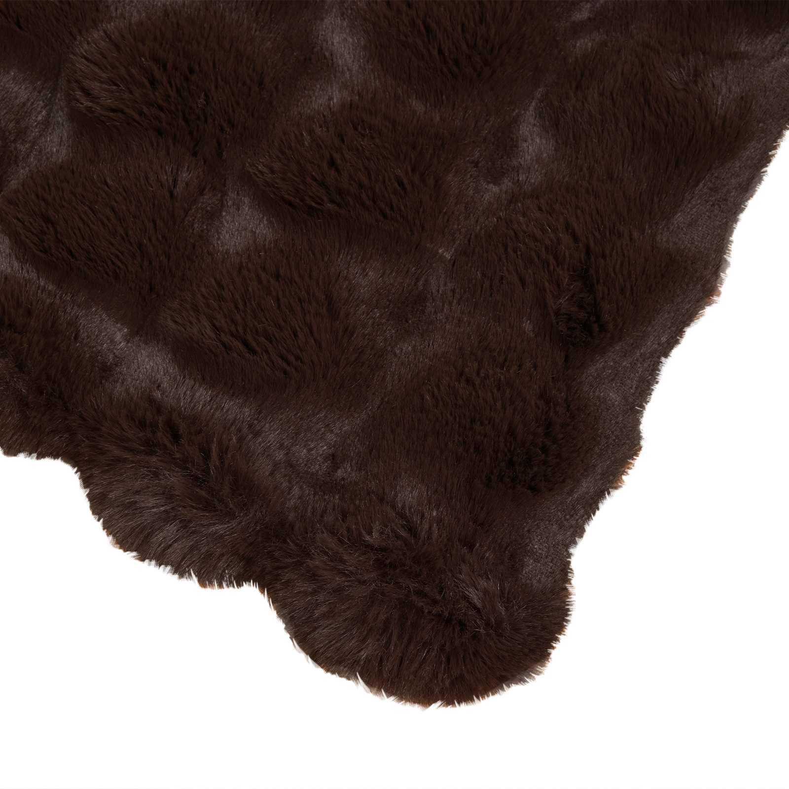 Antislip Deken Van Imitatie Konijnenbont Olite Polyester