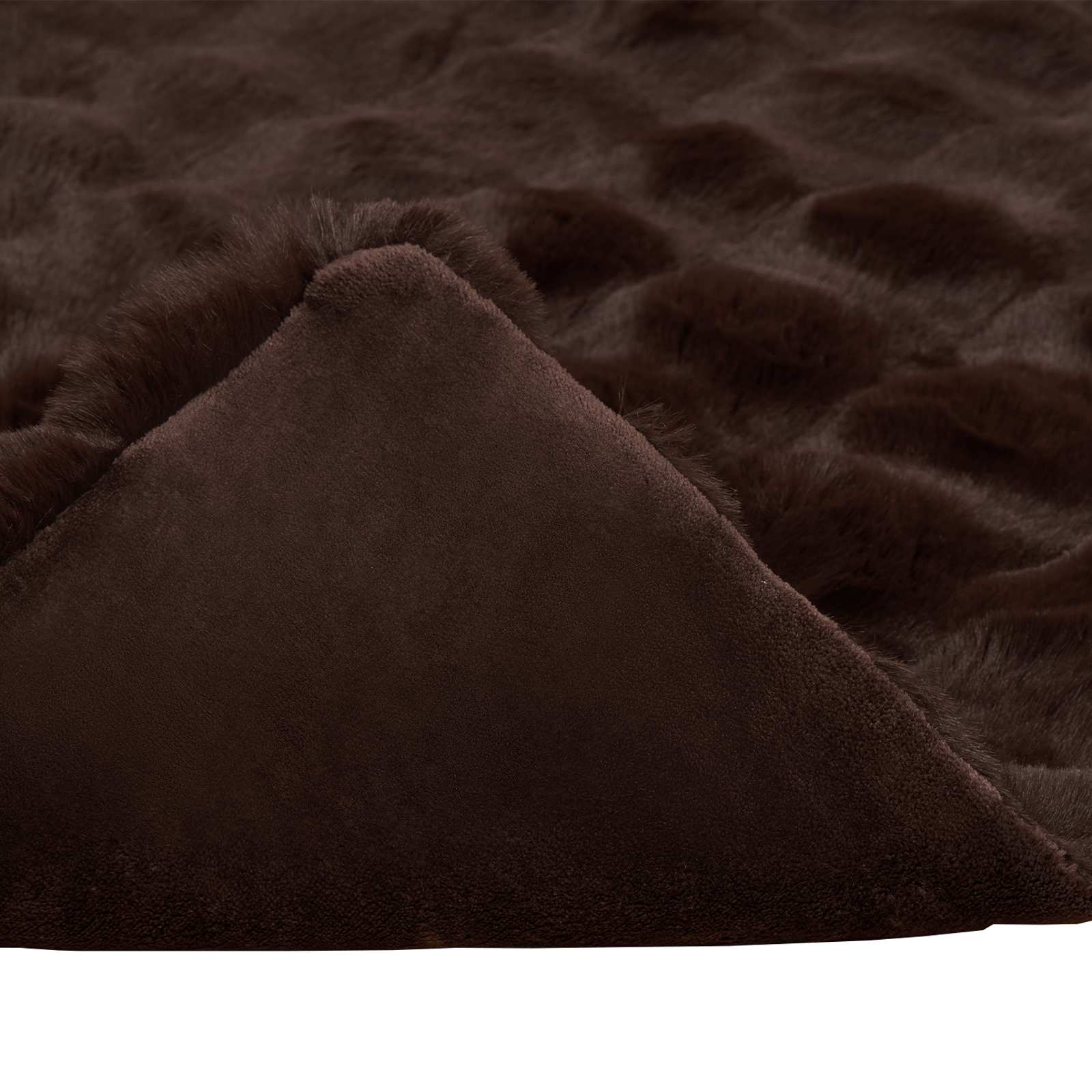 Antislip Deken Van Imitatie Konijnenbont Olite Polyester