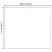 Antislip Deken Van Imitatie Konijnenbont Olite Polyester