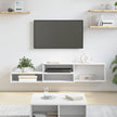 Wand Tv Stand 120 X 25 X 28,5 Cm Bewerkt Hout