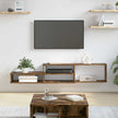Wand Tv Stand 120 X 25 X 28,5 Cm Bewerkt Hout