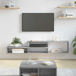 Wand Tv Stand 120 X 25 X 28,5 Cm Bewerkt Hout