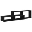 Wand Tv Stand 120 X 25 X 28,5 Cm Bewerkt Hout