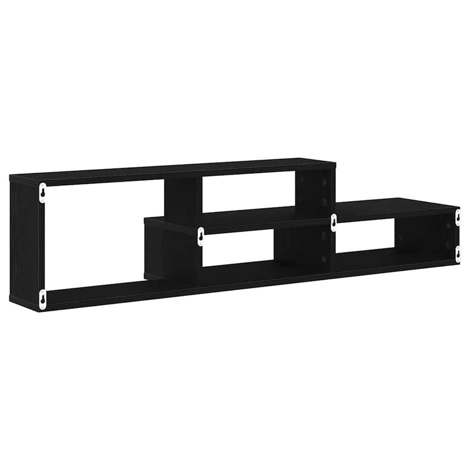 Wand Tv Stand 120 X 25 X 28,5 Cm Bewerkt Hout
