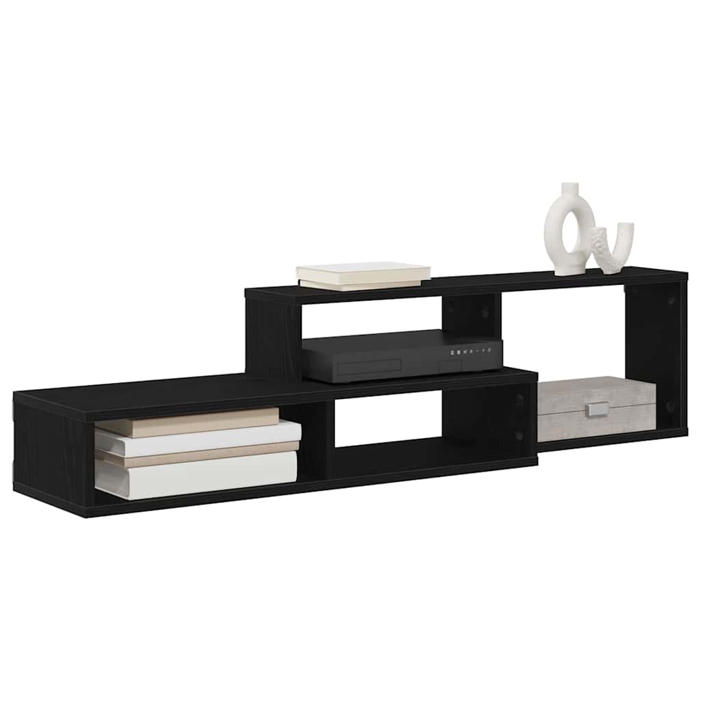 Wand Tv Stand 120 X 25 X 28,5 Cm Bewerkt Hout