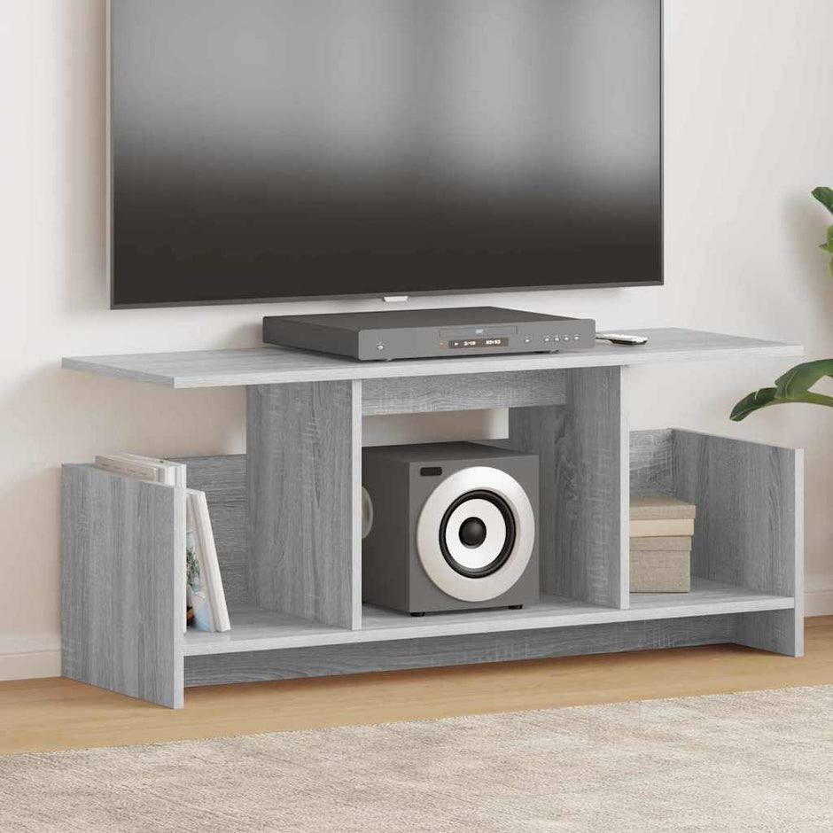 Tv Stand 2 St Bewerkt Hout