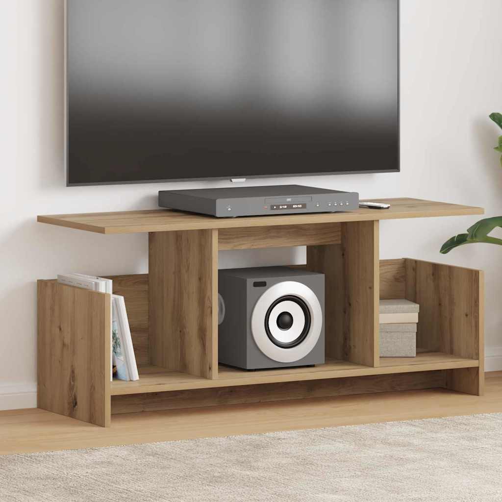 Tv Stand 2 St Bewerkt Hout